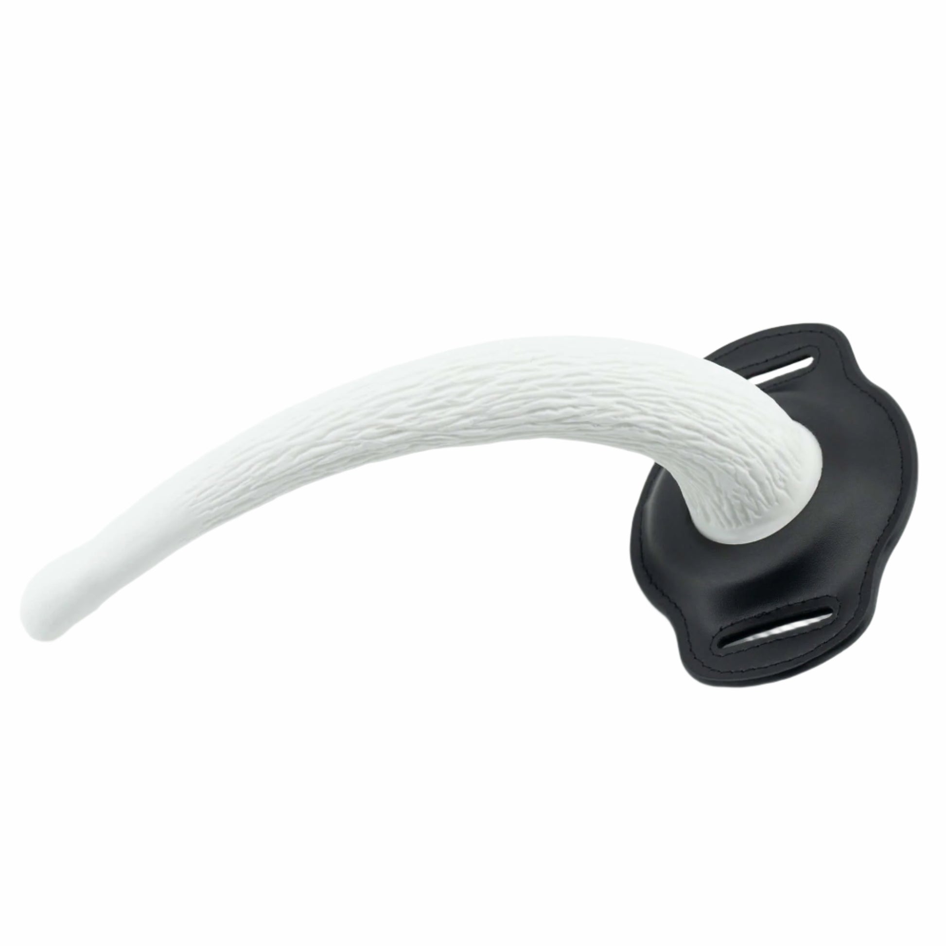 SUBBY PUP TAIL BELT – White | Pup Hood UK