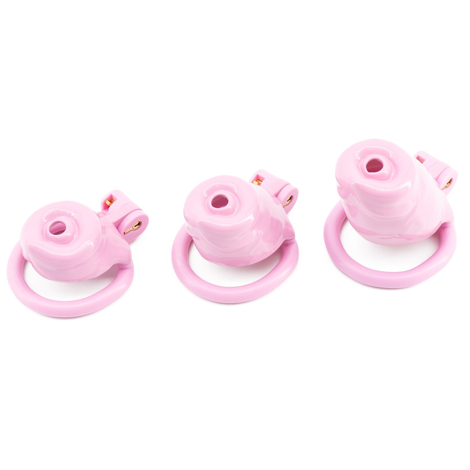 BAD PUP CHASTITY CAGE - Pink Resin | Pup Hood UK
