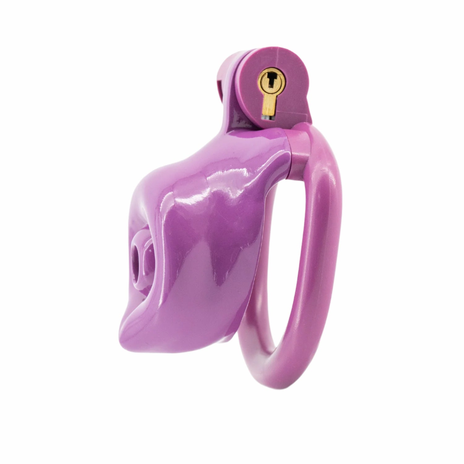 BAD PUP CHASTITY CAGE - Dark Pink Resin | Pup Hood UK