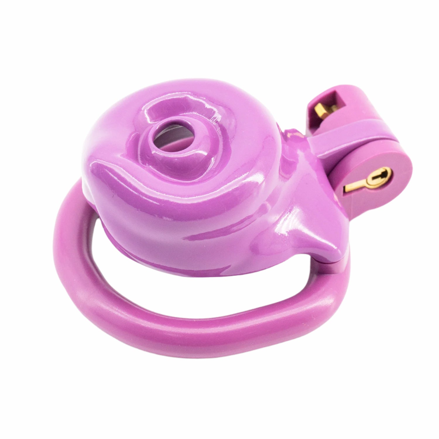 BAD PUP CHASTITY CAGE - Dark Pink Resin | Pup Hood UK