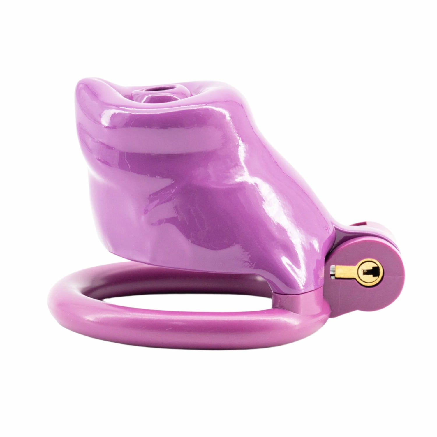 BAD PUP CHASTITY CAGE - Dark Pink Resin | Pup Hood UK