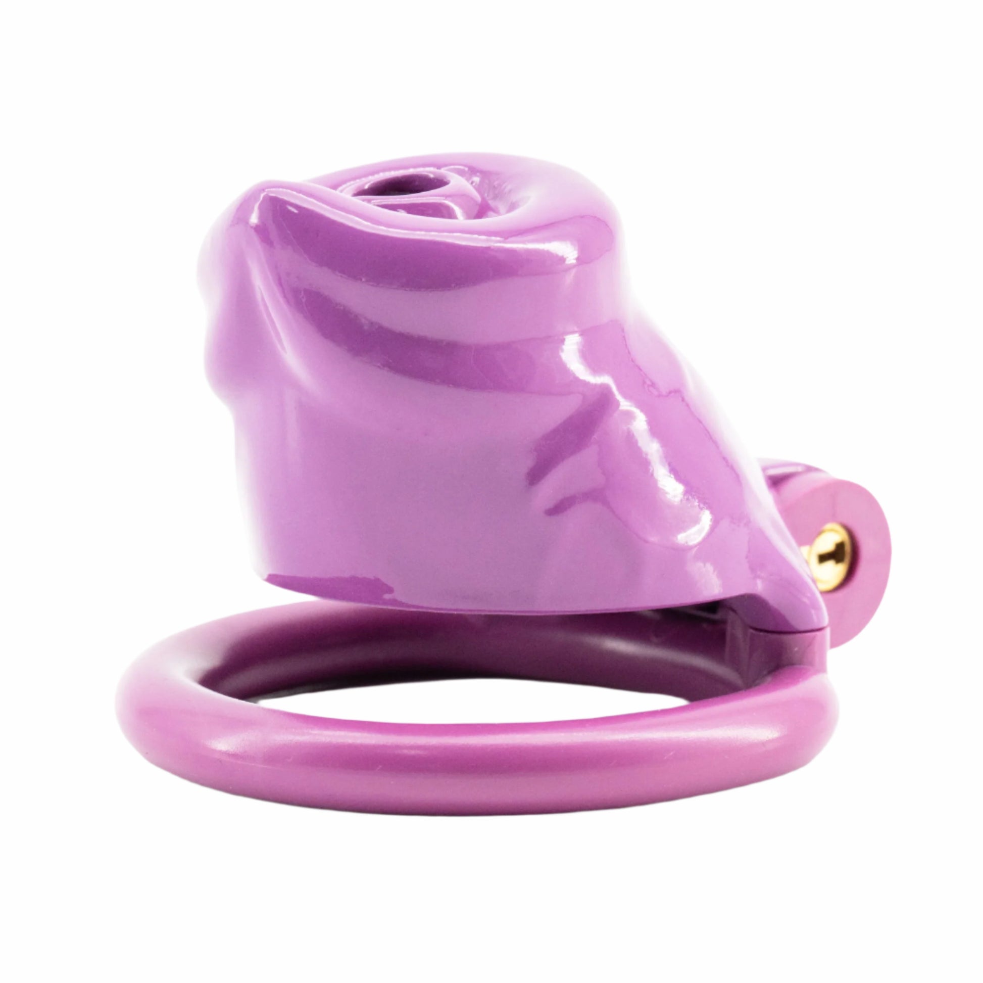 BAD PUP CHASTITY CAGE - Dark Pink Resin | Pup Hood UK