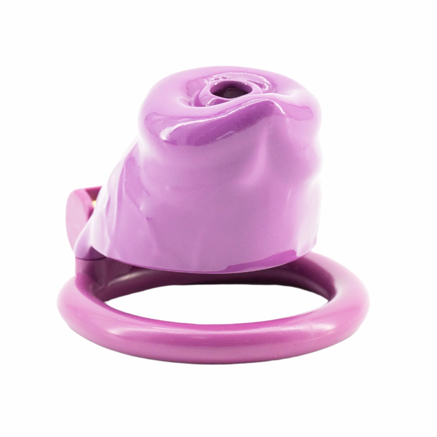 BAD PUP CHASTITY CAGE - Dark Pink Resin | Pup Hood UK