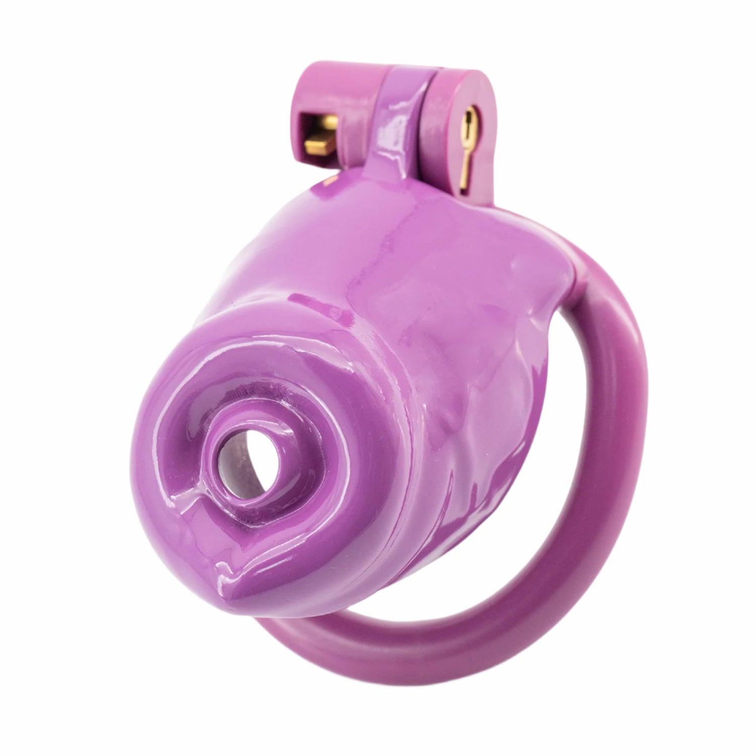 BAD PUP CHASTITY CAGE - Dark Pink Resin | Pup Hood UK