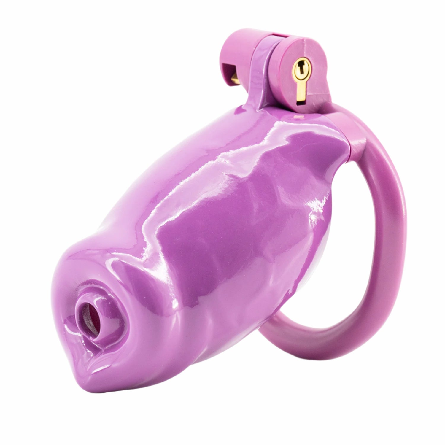 BAD PUP CHASTITY CAGE - Dark Pink Resin | Pup Hood UK