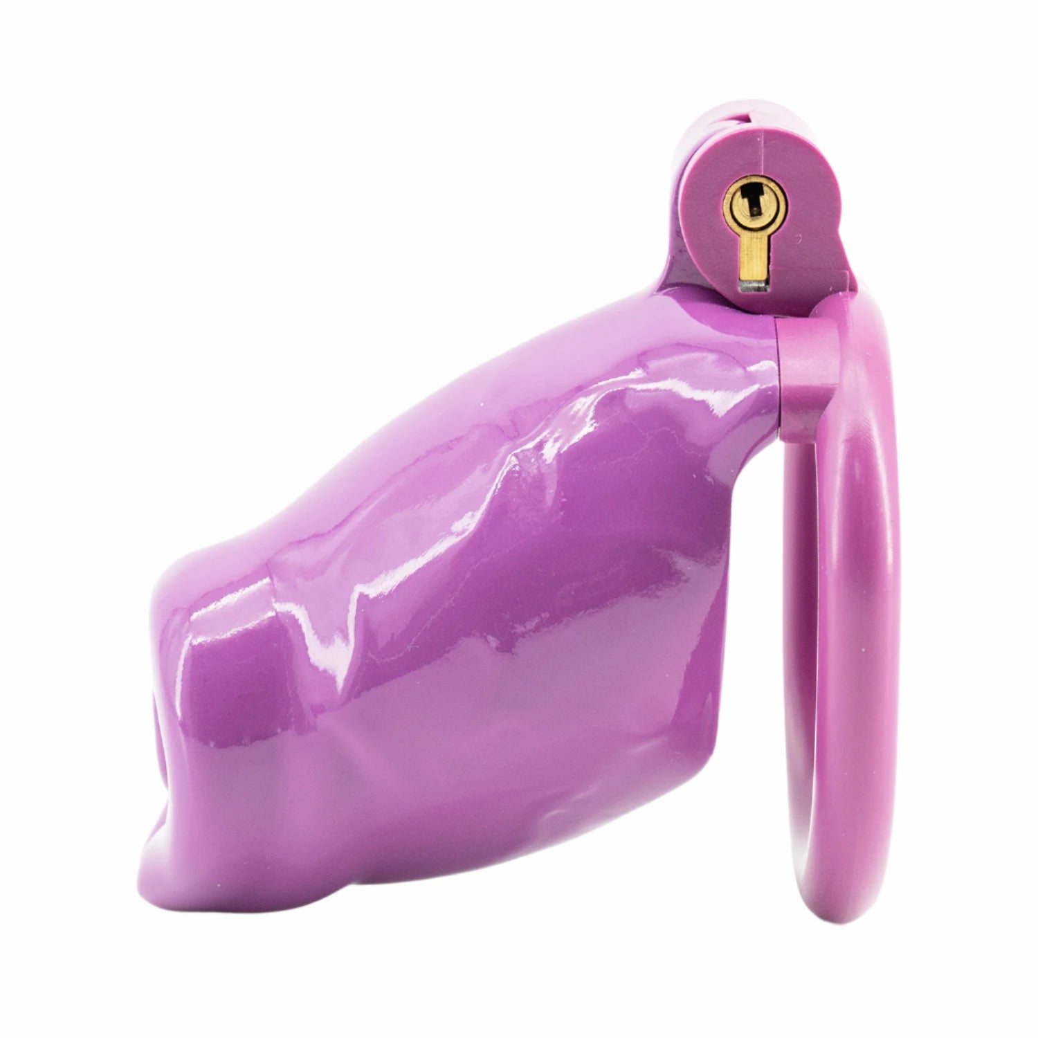 BAD PUP CHASTITY CAGE - Dark Pink Resin | Pup Hood UK