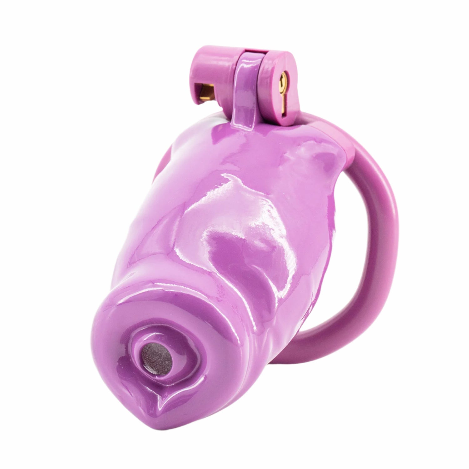 BAD PUP CHASTITY CAGE - Dark Pink Resin | Pup Hood UK