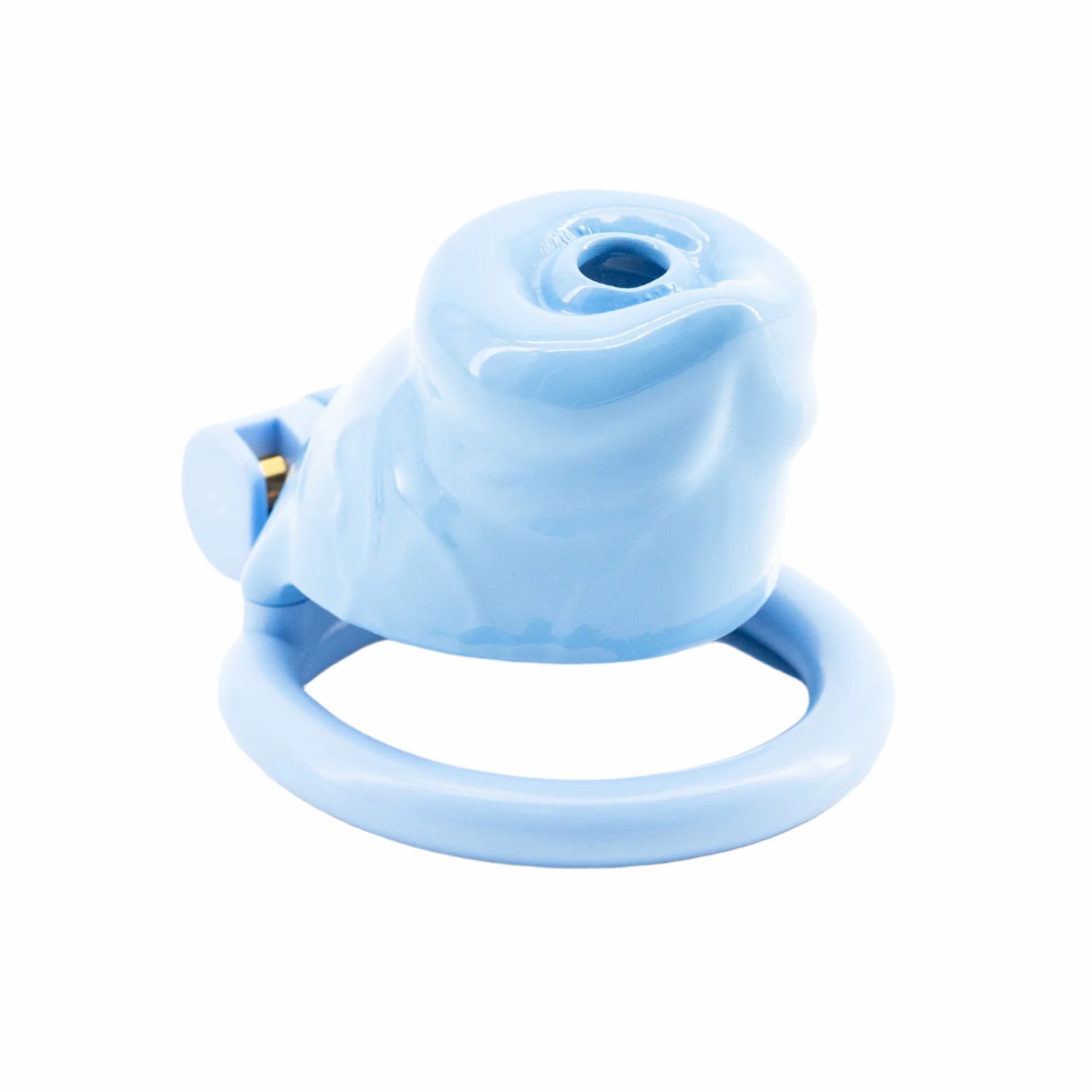 BAD PUP CHASTITY CAGE - Blue Resin | Pup Hood UK