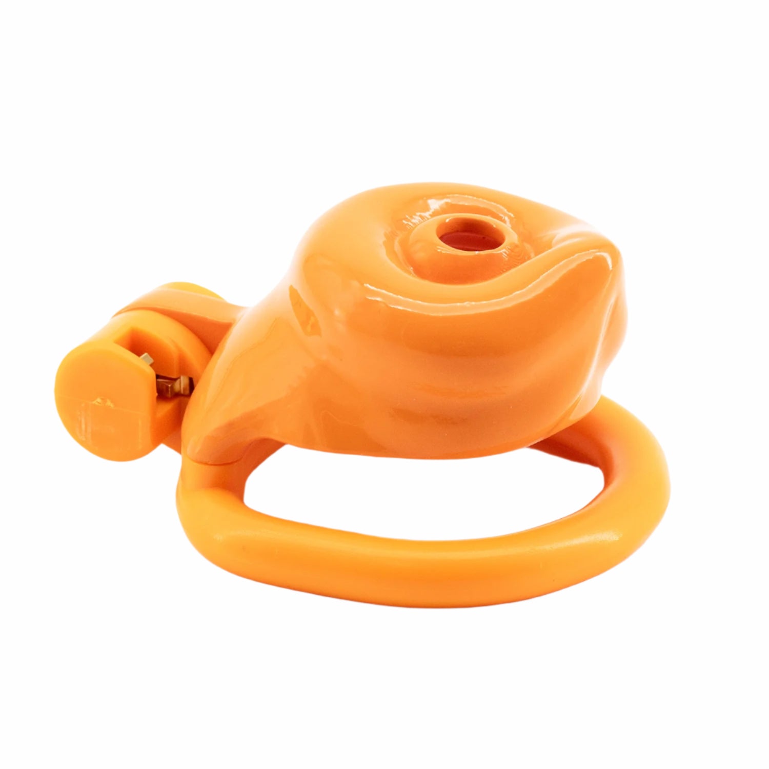BAD PUP CHASTITY CAGE - Orange Resin | Pup Hood UK