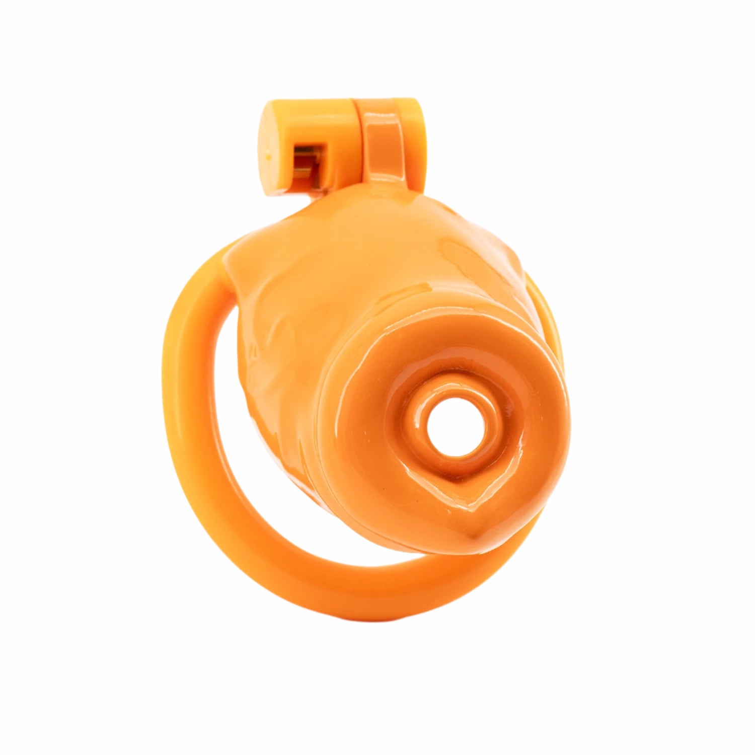 BAD PUP CHASTITY CAGE - Orange Resin | Pup Hood UK