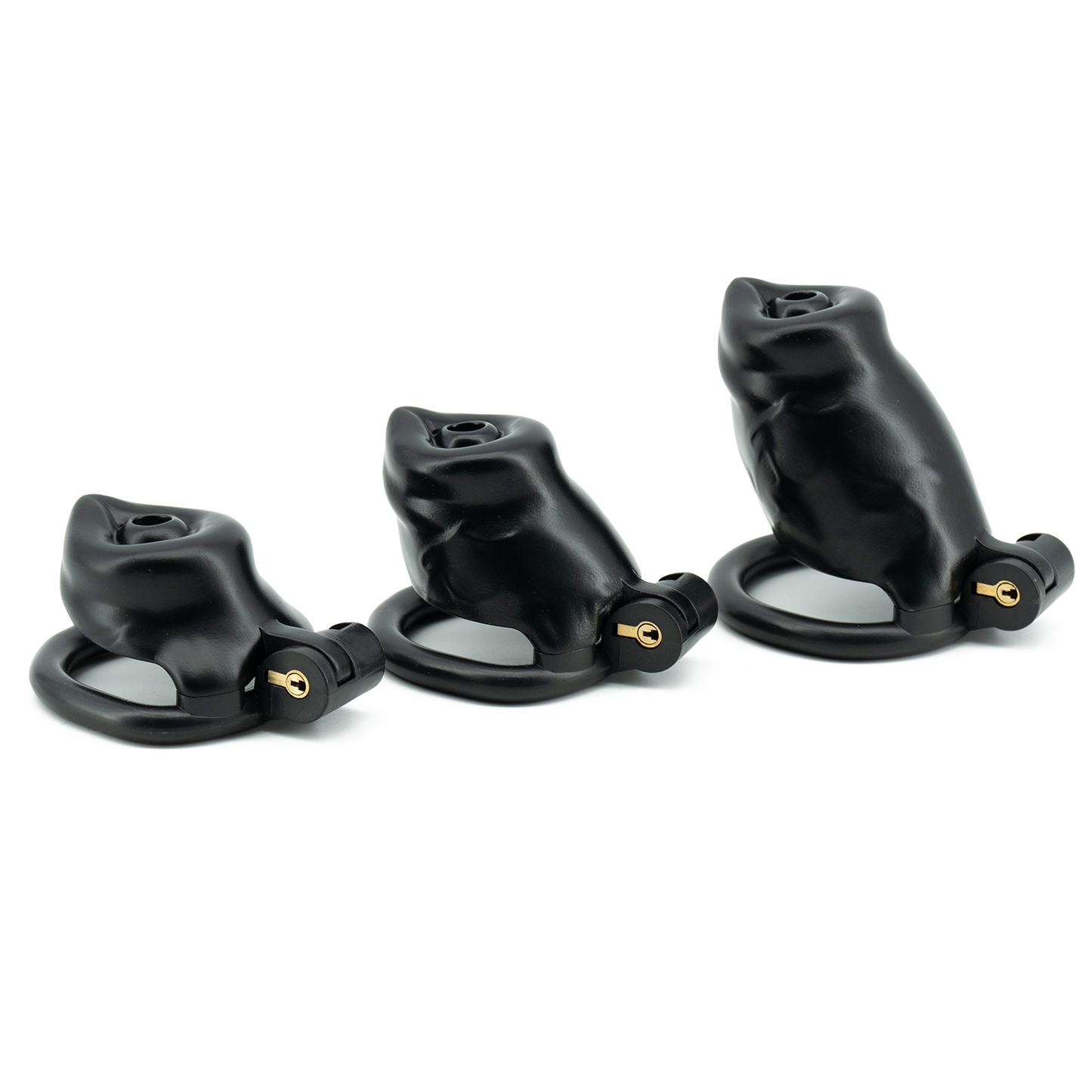 BAD PUP CHASTITY CAGE - Black Resin | Pup Hood UK