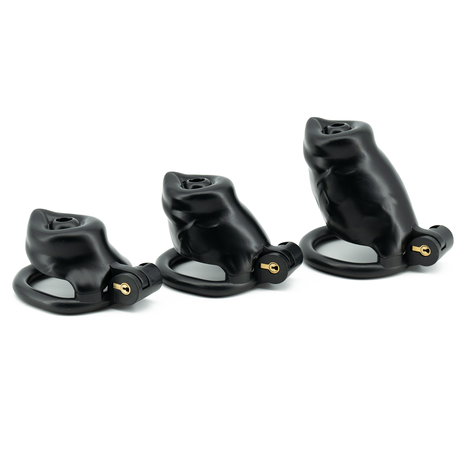 BAD PUP CHASTITY CAGE - Black Resin | Pup Hood UK