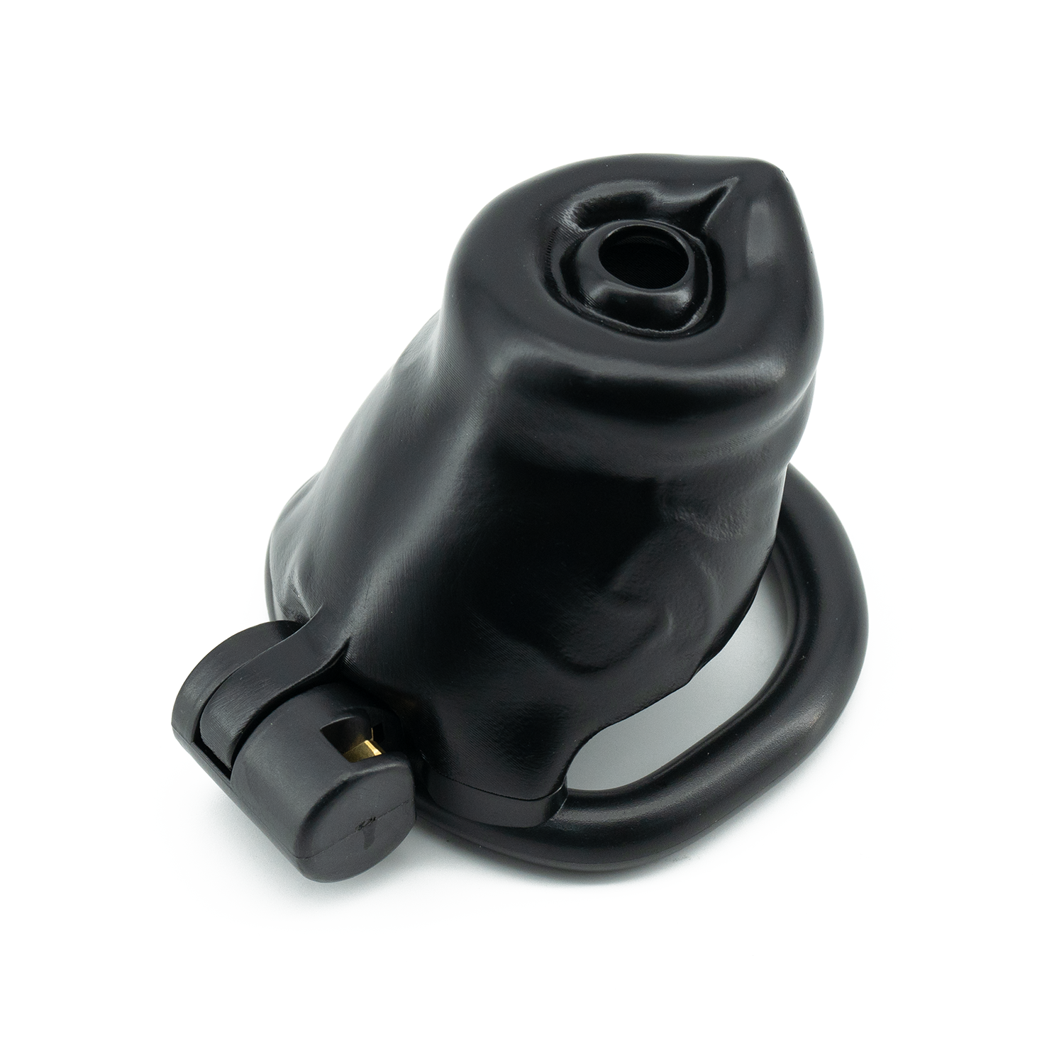 BAD PUP CHASTITY CAGE - Black Resin | Pup Hood UK