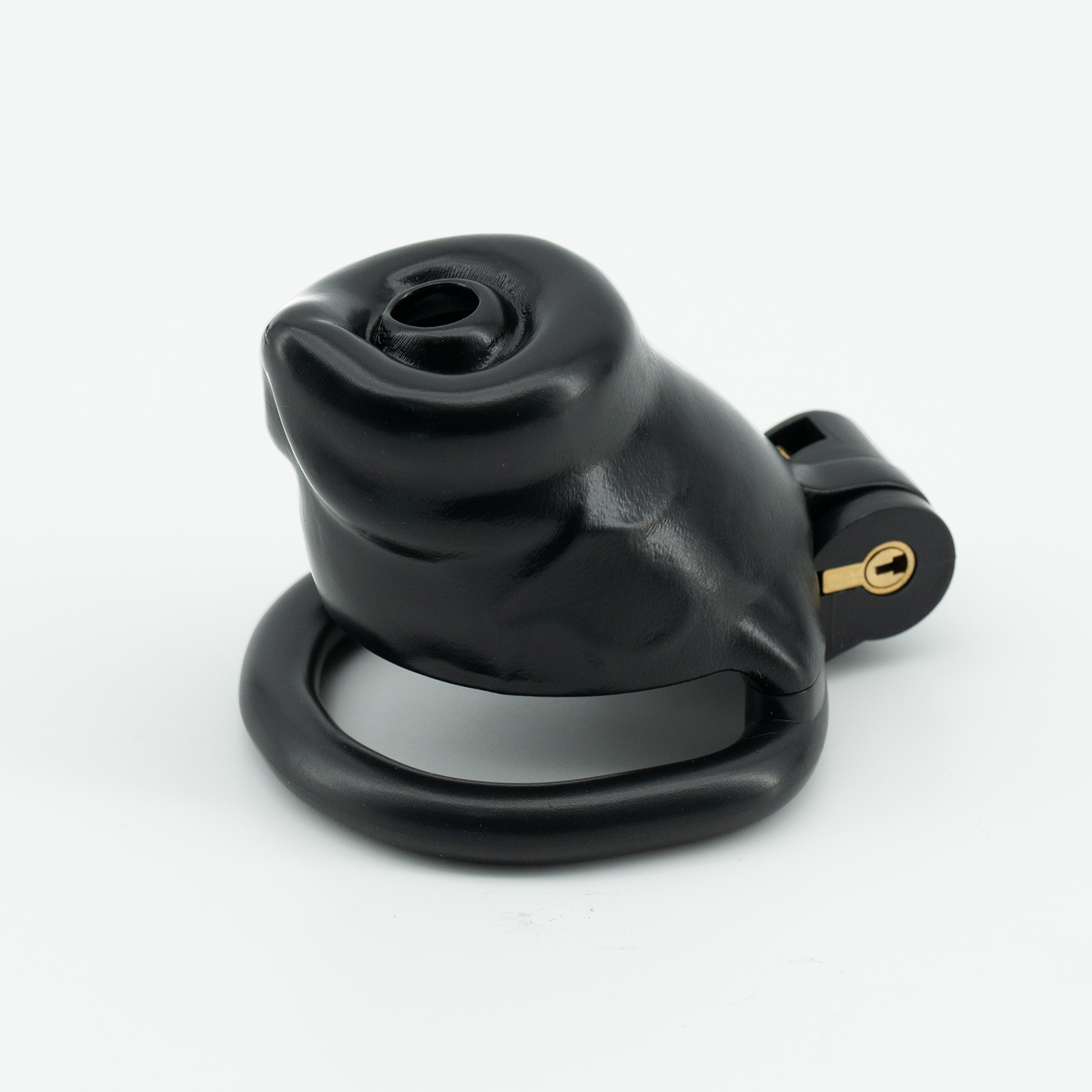 BAD PUP CHASTITY CAGE - Black Resin | Pup Hood UK