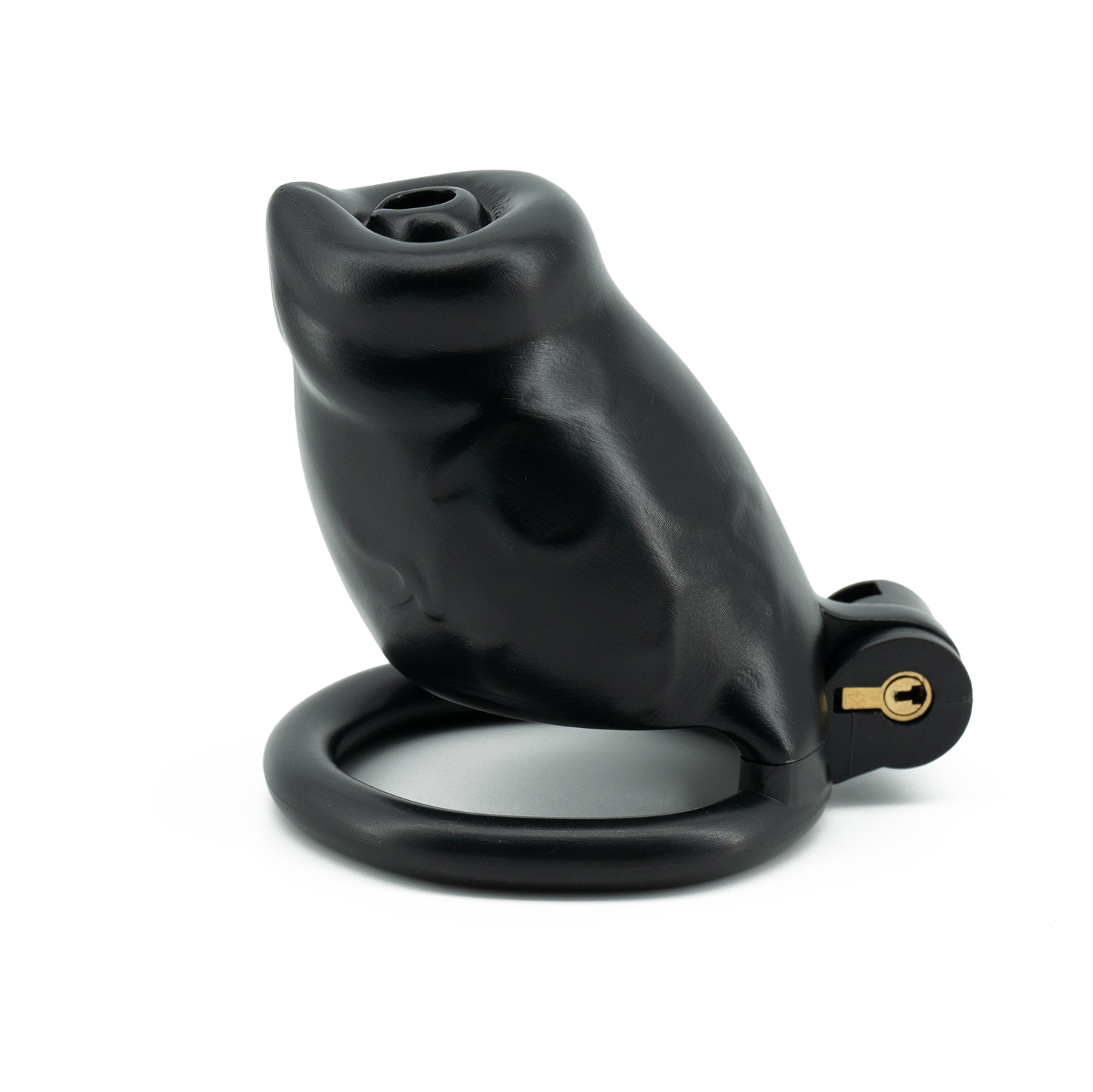 BAD PUP CHASTITY CAGE - Black Resin | Pup Hood UK
