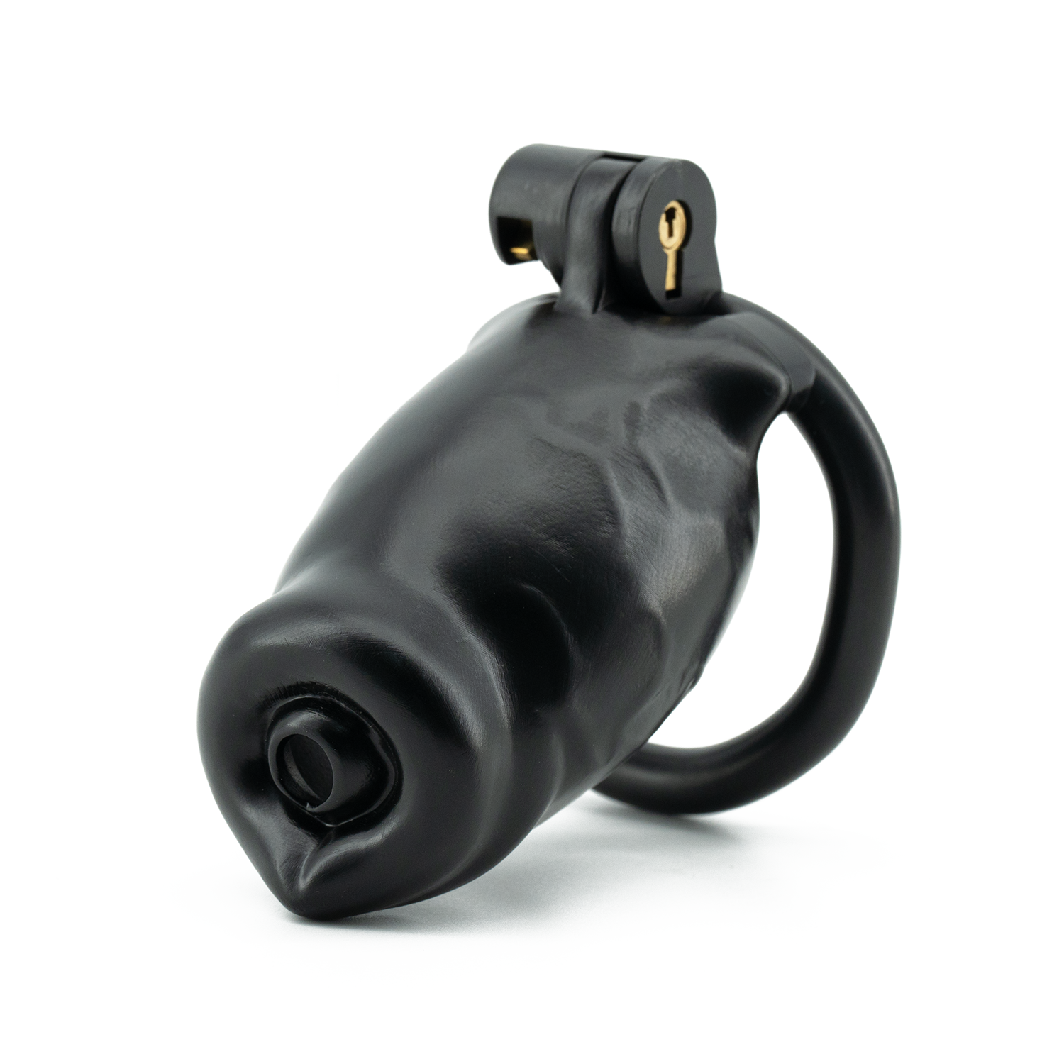 BAD PUP CHASTITY CAGE - Black Resin | Pup Hood UK