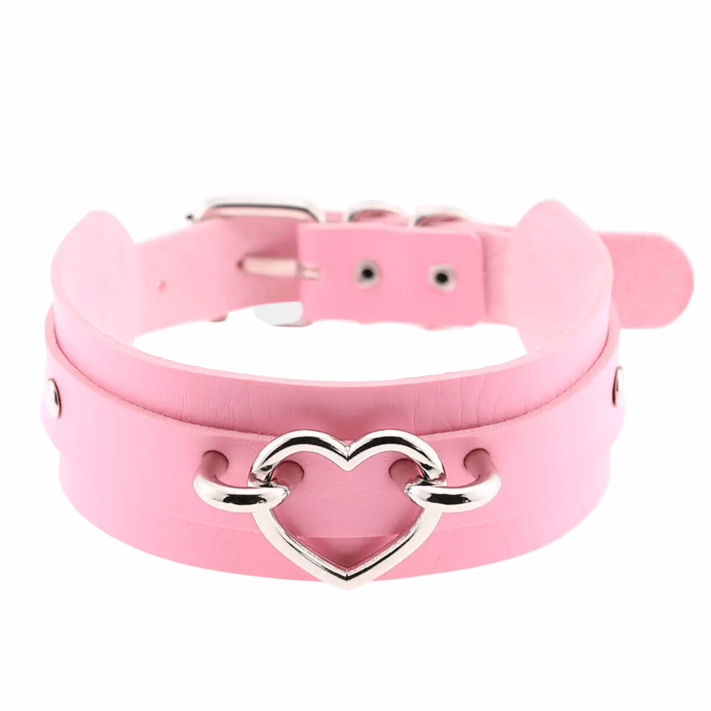 Heart of Gold Pup Collar at Pup Hood UK