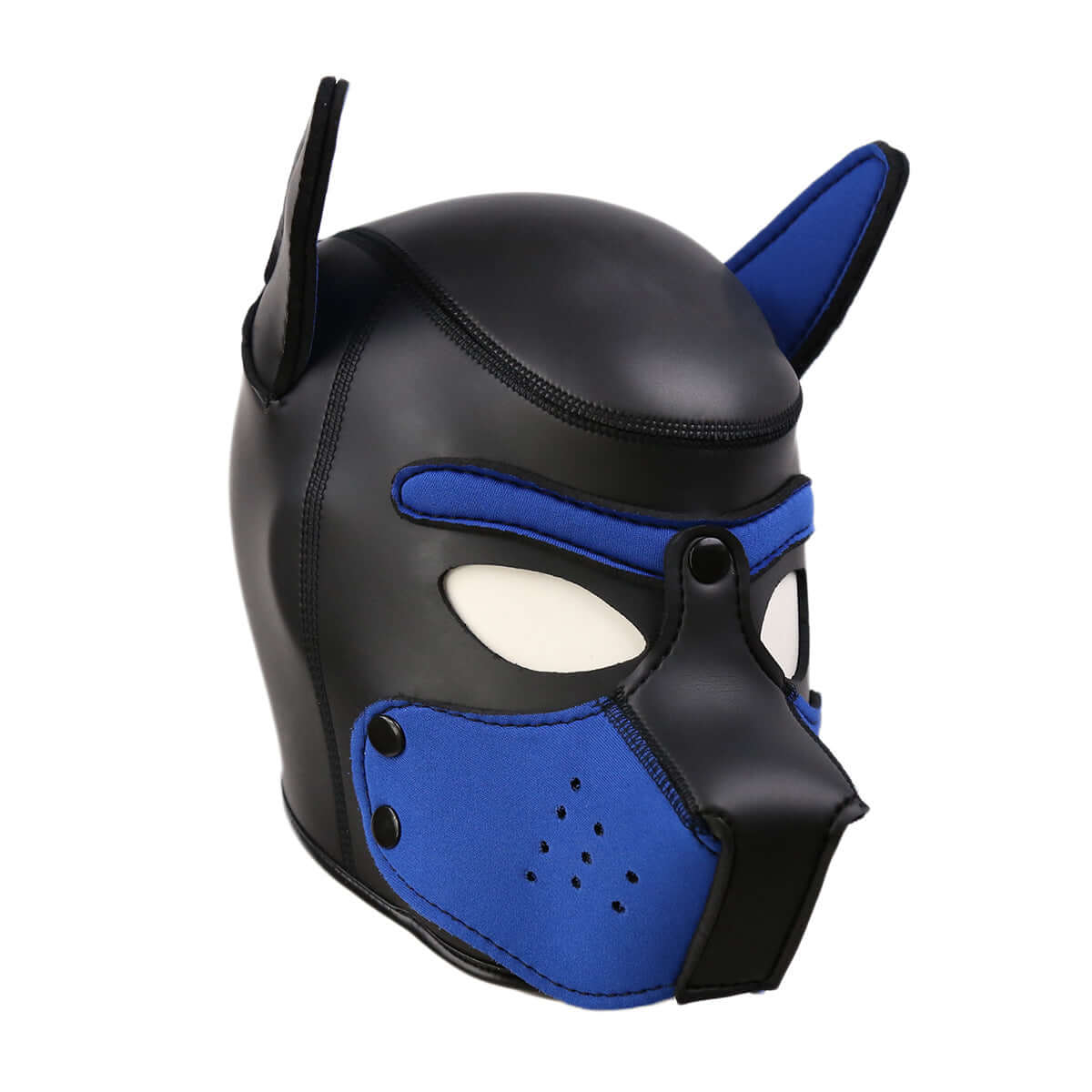 ALPHA PUP HOOD – Blue & Black - Pup Hood UK