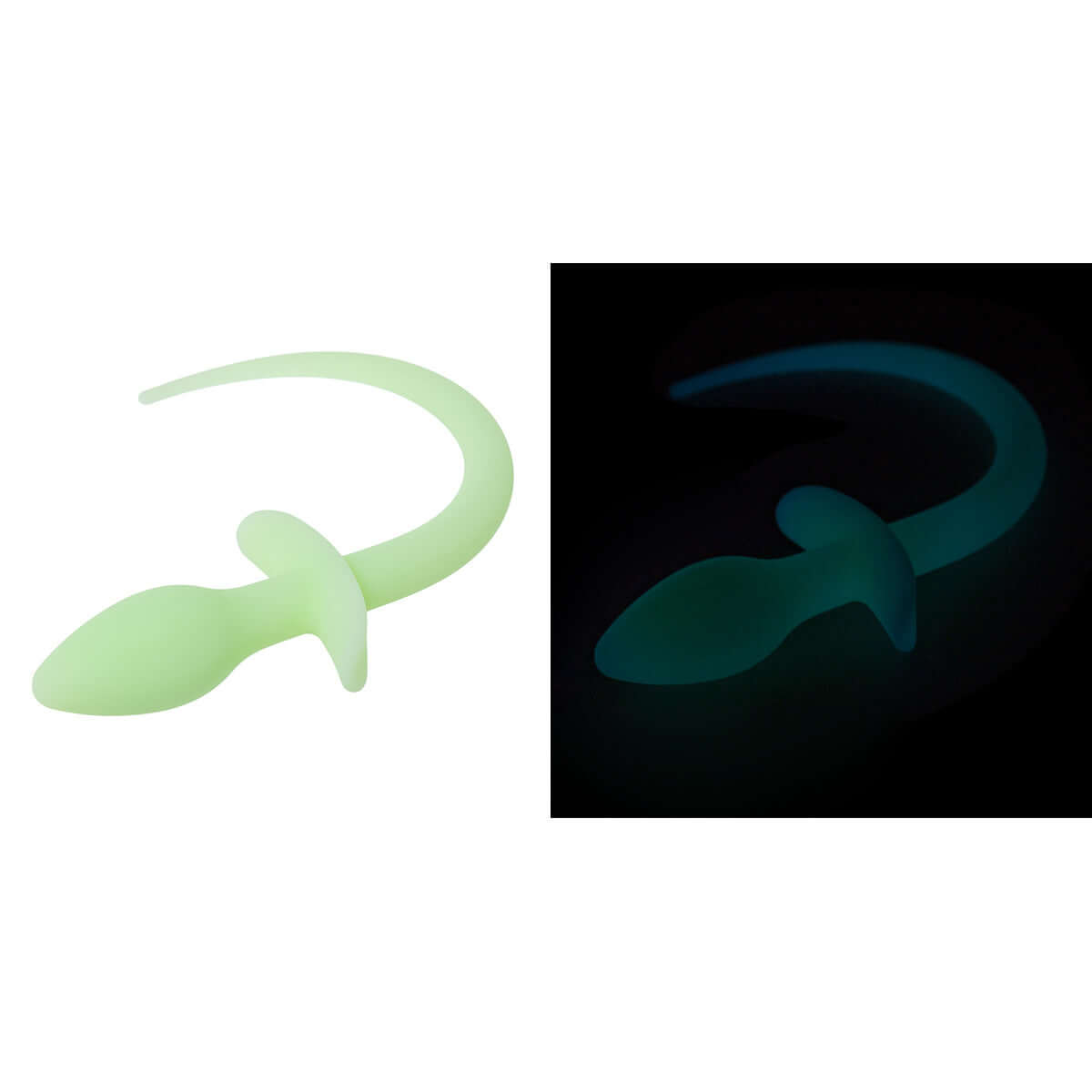 ALPHA PUP TAIL - Glow In The Dark - Pup Hood UK