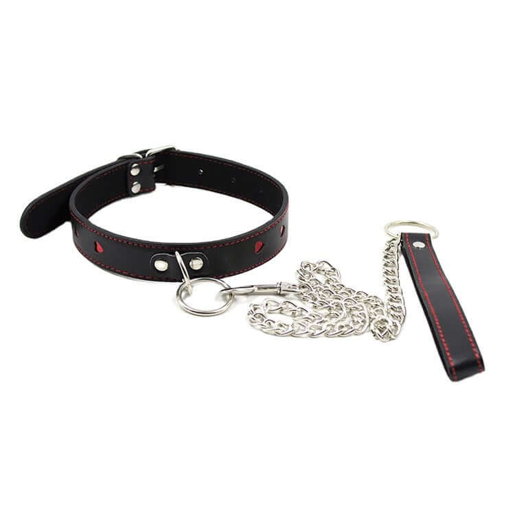 LOVE PUP COLLAR & CHAIN LEASH - Pup Hood UK