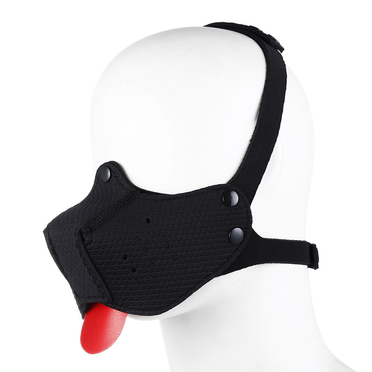PUPPY PLAY MUZZLE - Black - Pup Hood UK
