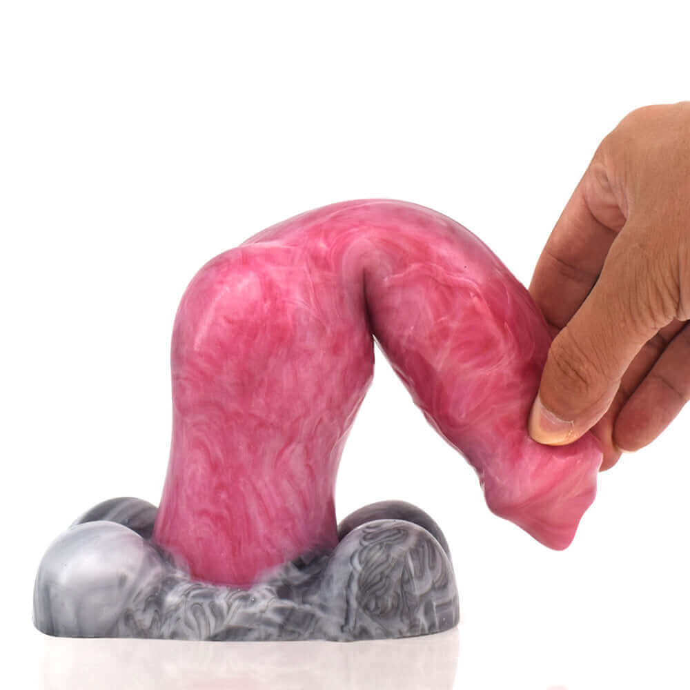 Dog Knot Dildo - German Shepherd Police Dog - Dragon Dildo UK