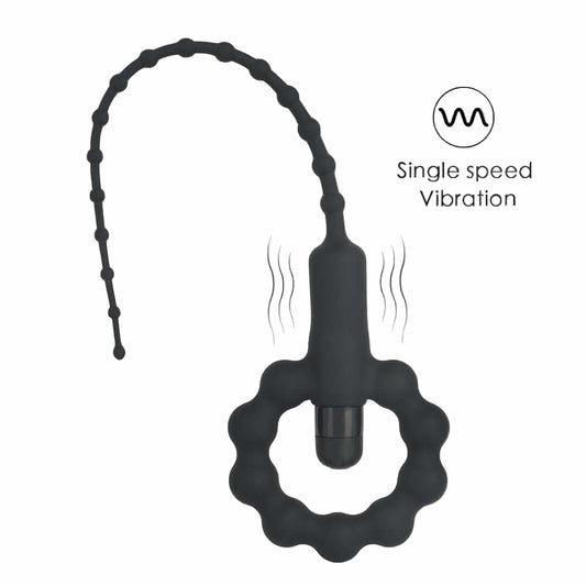 Cock Ring with Vibrating Sound at Tickle & Twist