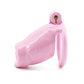 BAD PUP CHASTITY CAGE - Pink Resin