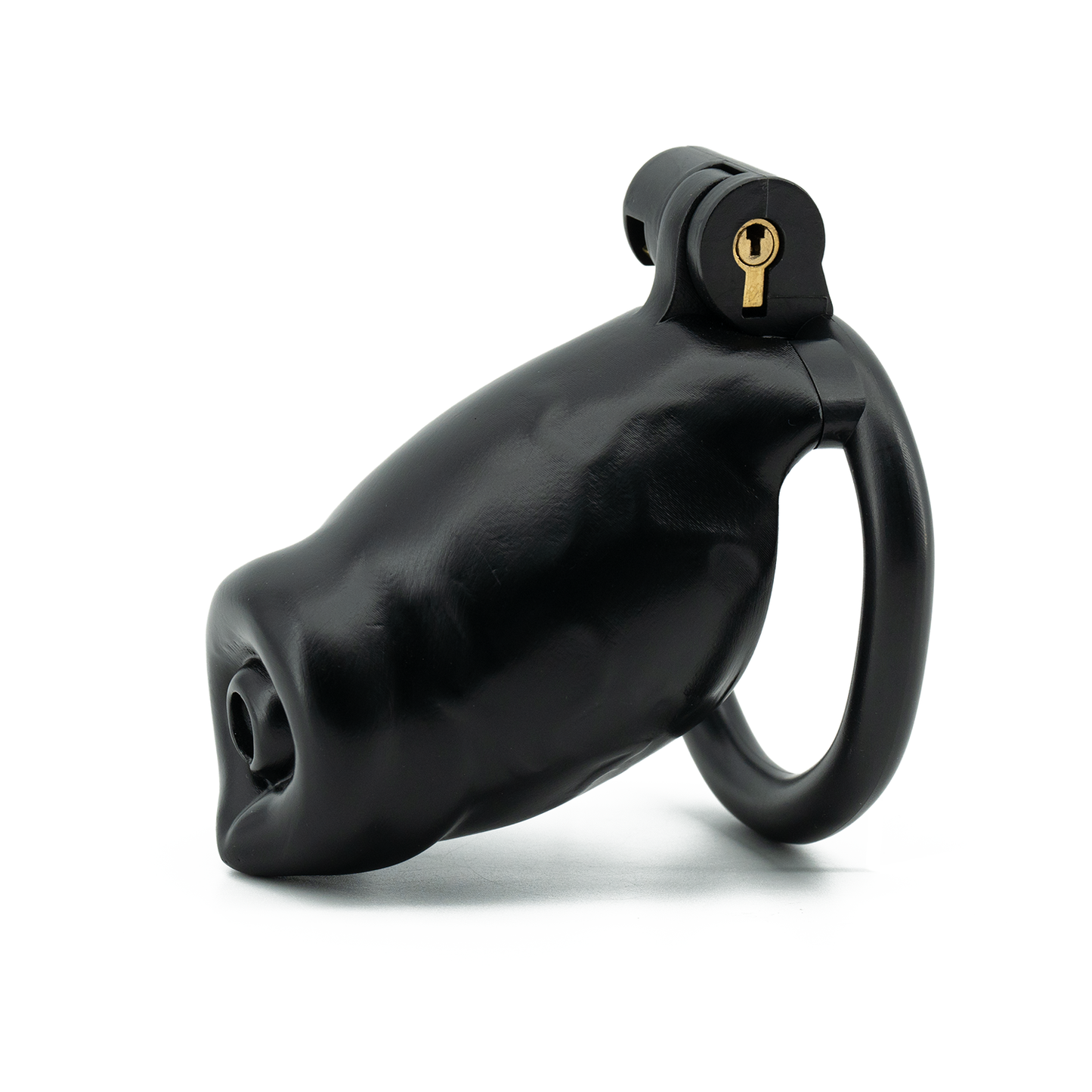 BAD PUP CHASTITY CAGE - Black Resin