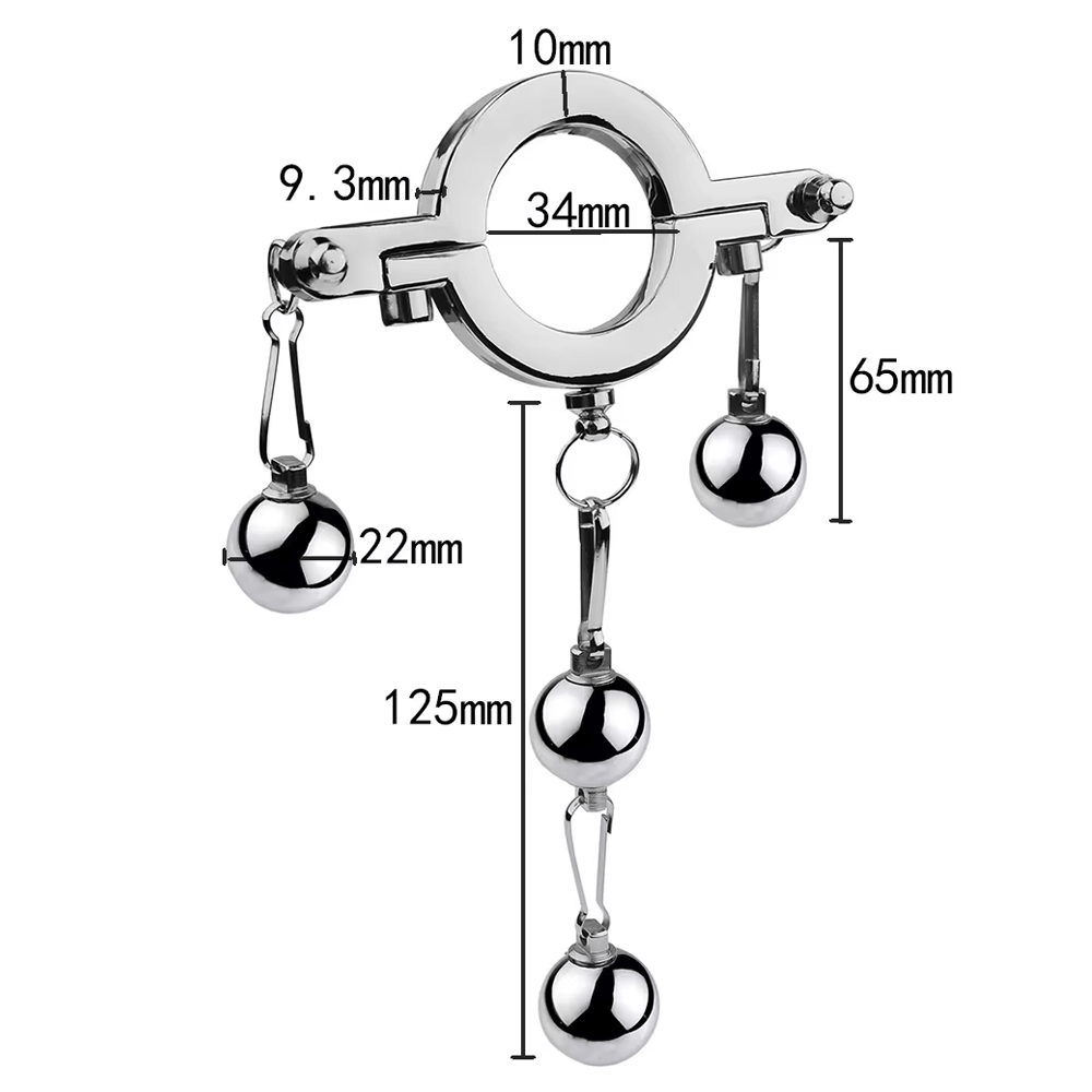 Blissful Balance Weighted Cock Ring at Tickle & Twist