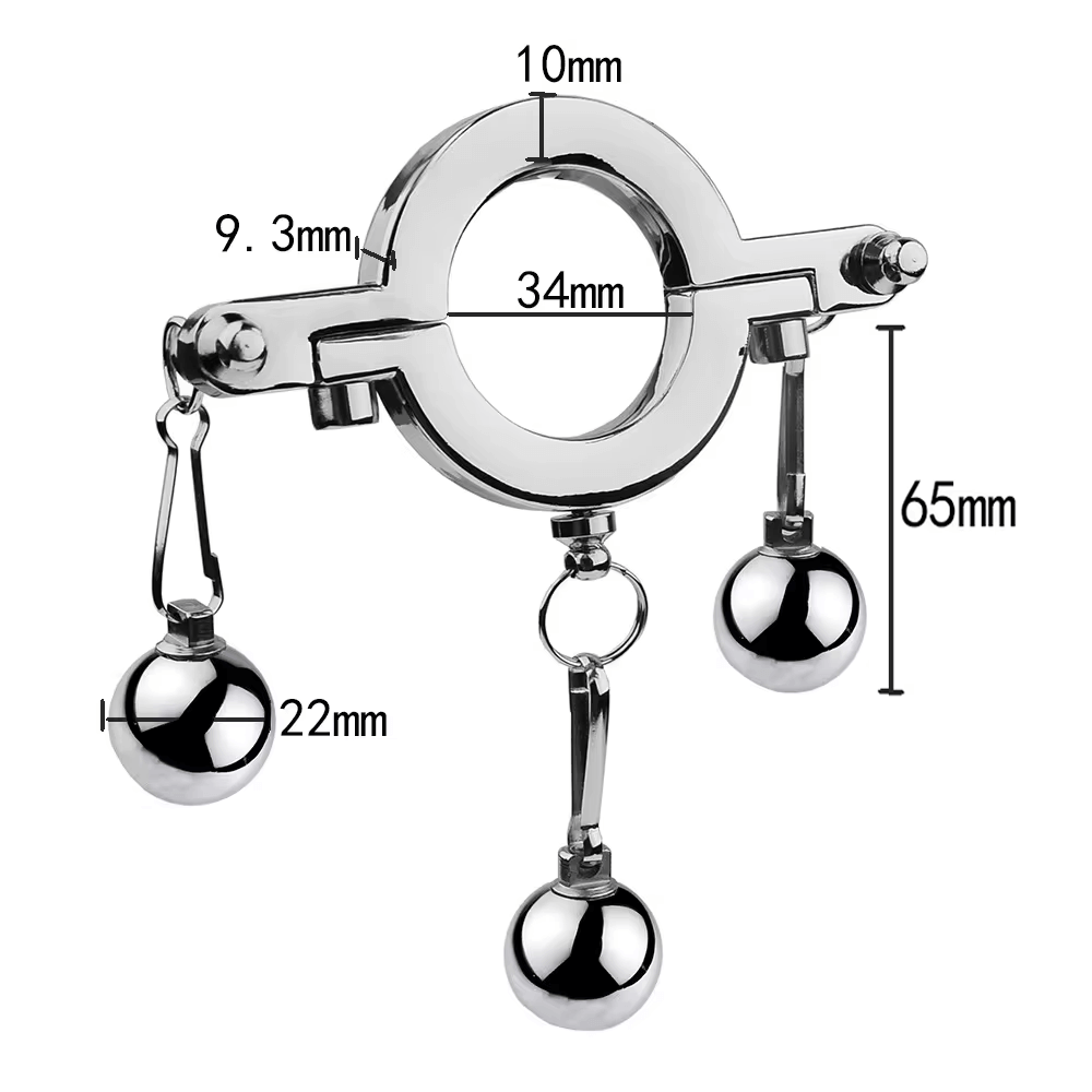 Blissful Balance Weighted Cock Ring at Tickle & Twist