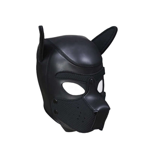 ALPHA PUP HOOD – Black - Pup Hood UK
