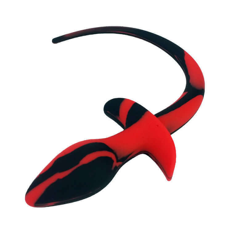 ALPHA PUP TAIL - Red & Black - Pup Hood UK